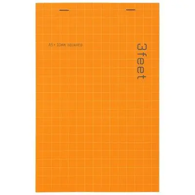 maruman 3feet直式方格A5記事本/ 橙