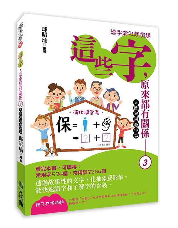 這些字, 原來都有關係 3: 人體與同源字篇