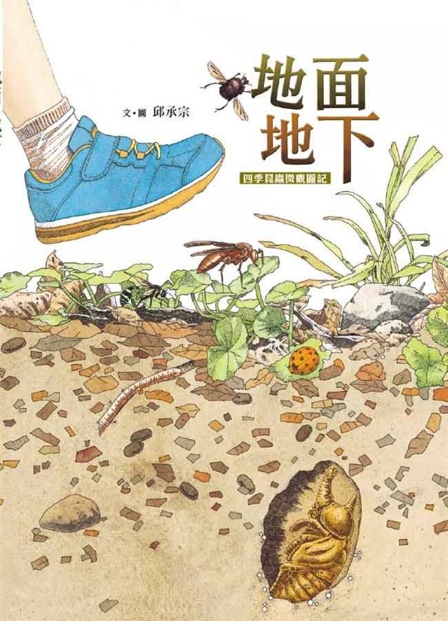 地面地下: 四季昆蟲微觀圖記