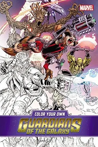 Color Your Own Guardians of the Galaxy