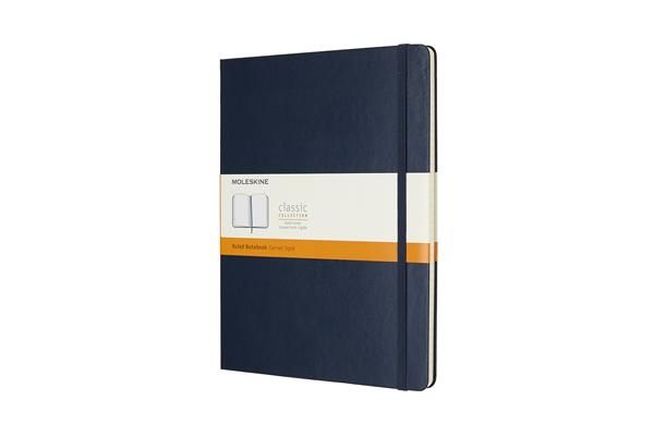MOLESKINE 經典筆記本/ 硬殼/ XL型/ 橫線/ 藍