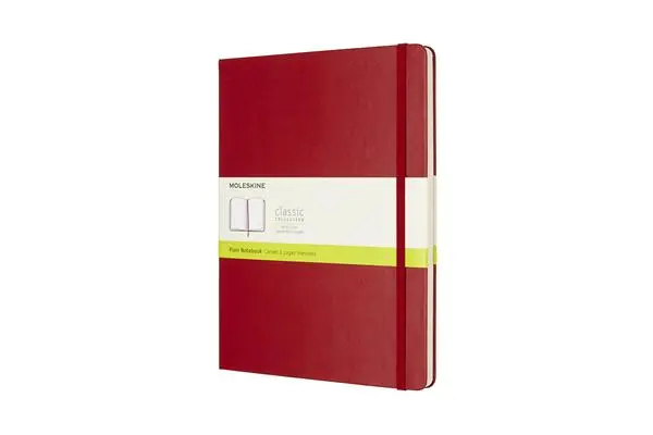 MOLESKINE 經典筆記本/ 硬殼/ XL型/ 空白/ 紅