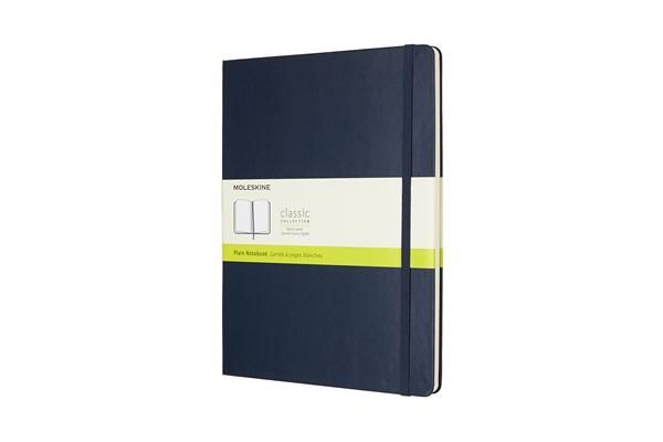 MOLESKINE 經典筆記本/ 硬殼/ XL型/ 空白/ 藍