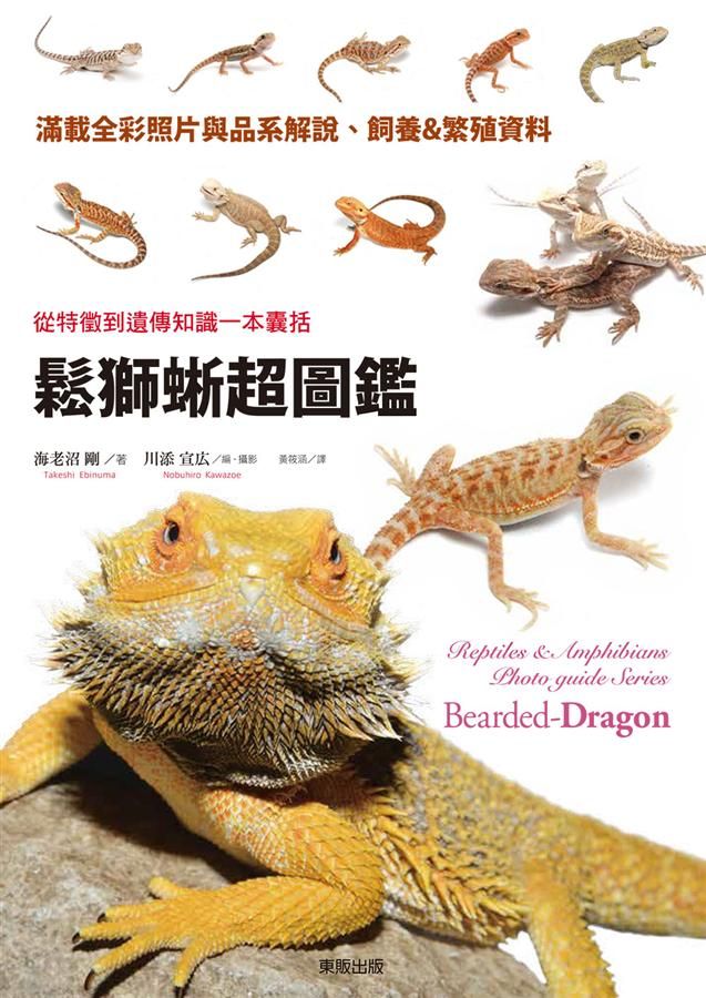 鬆獅蜥超圖鑑: 從特徵到遺傳知識一本囊括