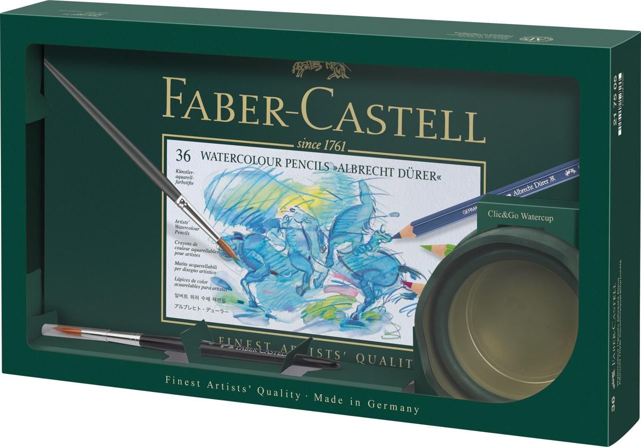 FABER-CASTELL專家級36色水性色筆禮盒組