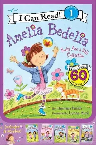 Amelia Bedelia I Can Read Box Set 2: Books are a Ball (5冊合售)