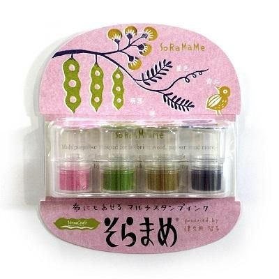 Tsukineko月貓豆子布用印泥/ 高地色/ 4色/ VKB-408