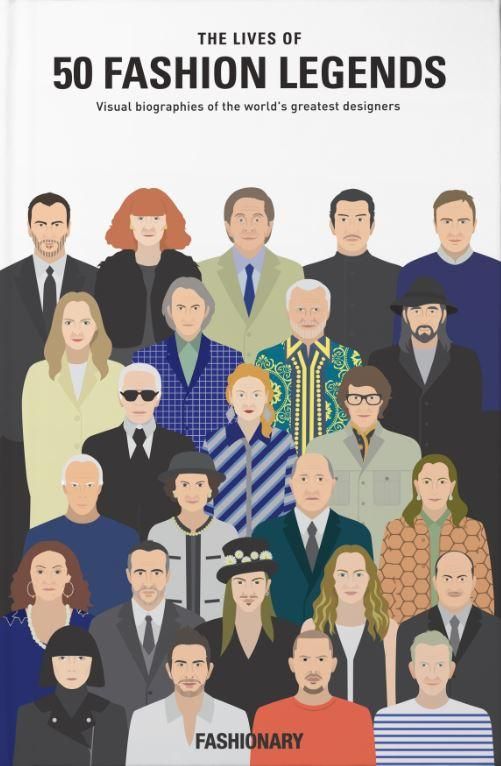 The Lives of 50 Fashion Legends