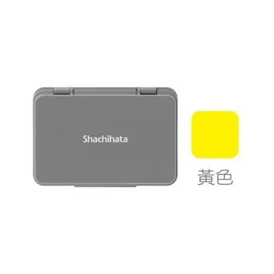 Shachihata HGN-3-Y油性印台/ 大/ 黃