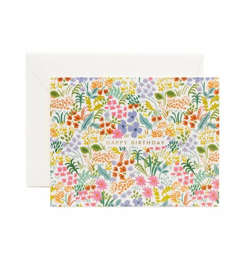 美國RIFLE PAPER 生日卡/ Prairie Birthday
