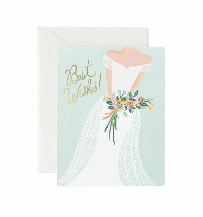 美國RIFLE PAPER 結婚賀卡/ Beautiful Bride