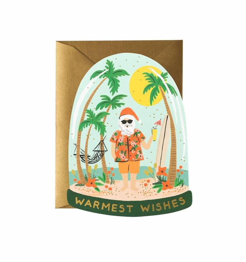 美國RIFLE PAPER 聖誕卡/ Warmest Wishes