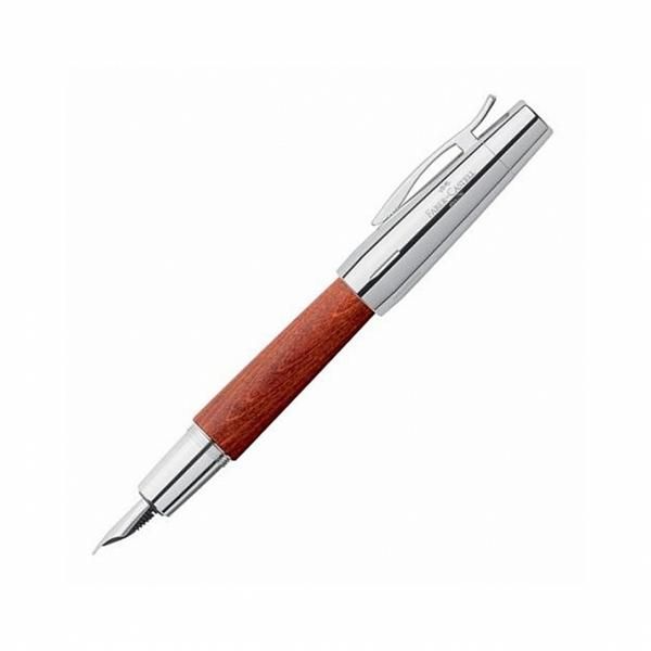 FABER-CASTELL e-motion梨木鋼筆/ 褐/ M尖