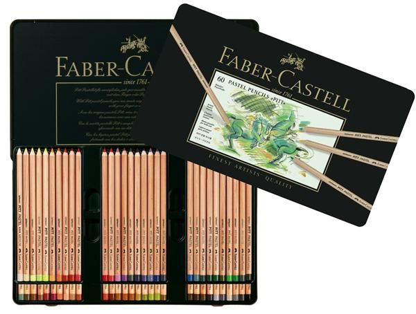 FABER-CASTELL專家級60色粉彩筆