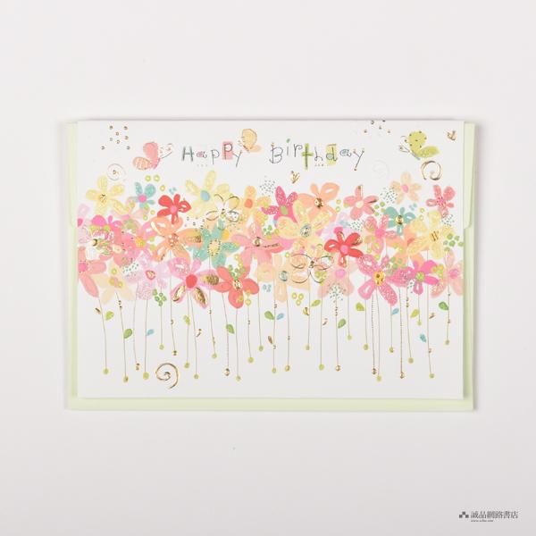 日本EASE生日卡/ 花/ GB-1830