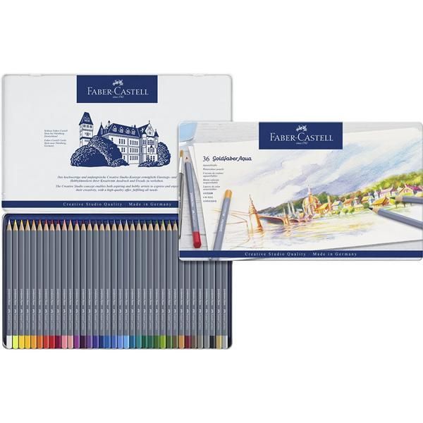 FABER-CASTELL Goldfaber水性色鉛筆/ 36色