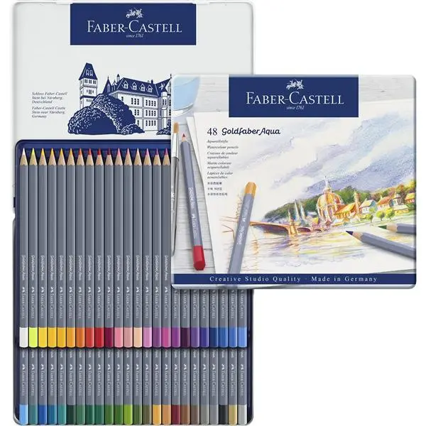 FABER-CASTELL Goldfaber水性色鉛筆/ 48色