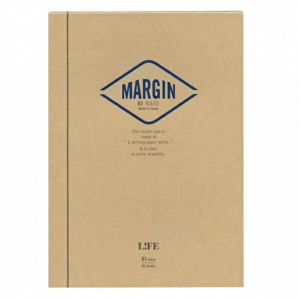 日本LiFE R Margin 筆記本/ B5/ 橫書