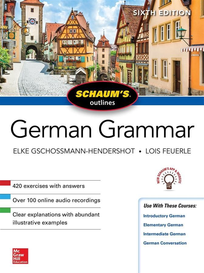 Schaum's Outline of German Grammar (6 Ed.)