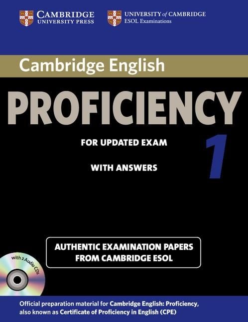 Cambridge English Proficiency 1 for Updated Exam: Self-Study Pack: Student's Book with Answers (+2CD)