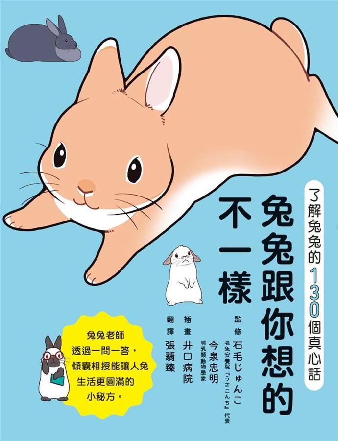 兔兔跟你想的不一樣: 了解兔兔的130個真心話