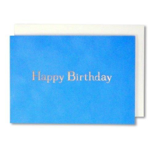 日本EASE生日卡/ 生日快樂/ 藍色