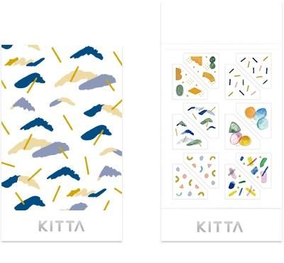 KING JIM KITTA Seal隨身攜帶手帳貼/ KITD016/ 串珠角框