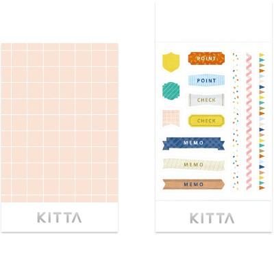 KING JIM KITTA Seal隨身攜帶手帳貼/ KITD017/ 文字手帳貼紙