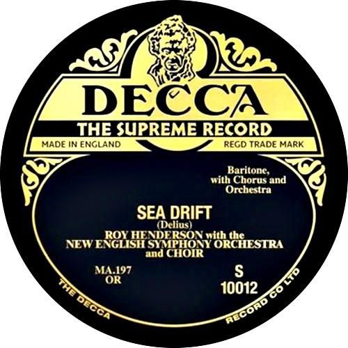 Delius: Sea Drift (3x10" Vinyl/Limited Edition)