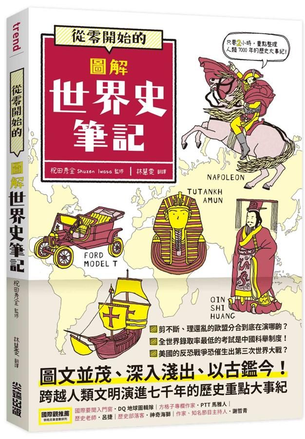 從零開始的圖解世界史筆記