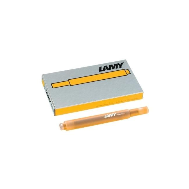 LAMY T10 5入卡式墨水/ 芒果黃