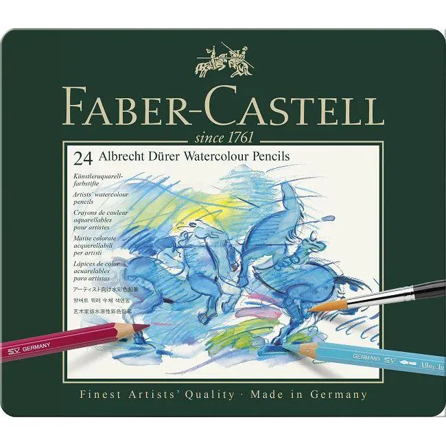 FABER-CASTELL專家級水彩色鉛筆24色