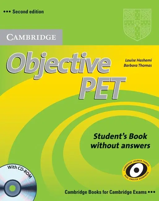 Objective PET For Schools Pack without Answers (2 Ed./+CD-ROM/Test Booklet)