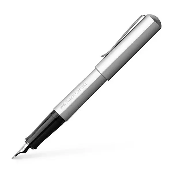 FABER-CASTELL Hexo系列鋼筆/ F尖/ 銀色