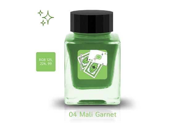 Tono & Lims寶石閃粉系列馬里石榴石Mali Garnet 30ml鋼筆墨水