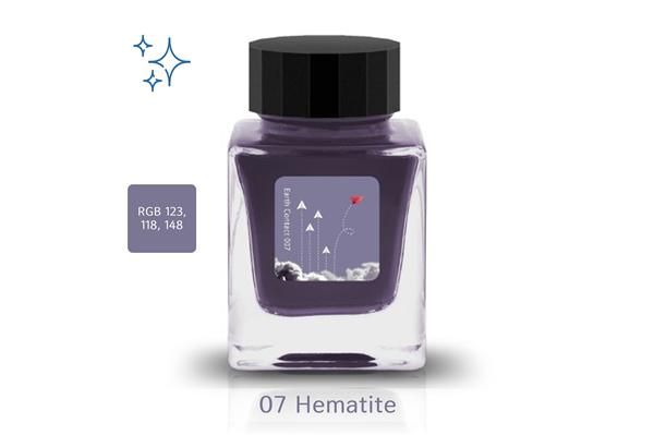 Tono & Lims寶石閃粉系列黑膽石Hematite 30ml鋼筆墨水