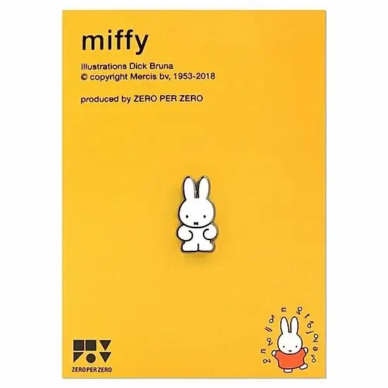 韓國ZERO PER ZERO Miffy 胸針/ Miffy