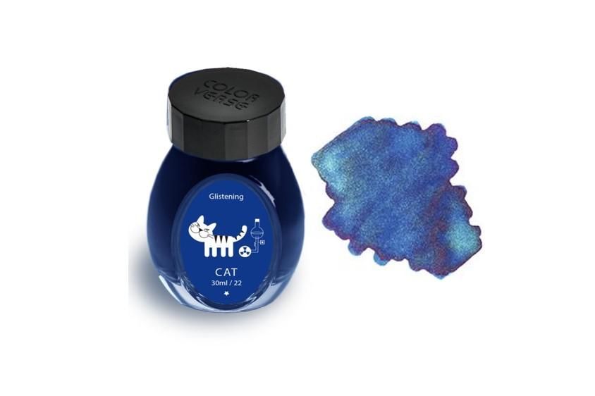 COLORVERSE第3季No.22 Cat薛丁格的貓閃粉鋼筆墨水/ 30ml