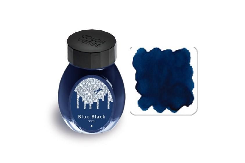 COLORVERSE辦公室日用王牌藍黑鋼筆墨水/ 30ml