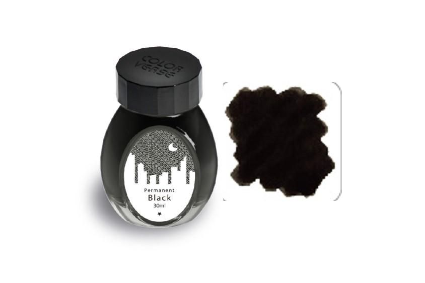 COLORVERSE辦公室日用純黑防水鋼筆墨水/ 30ml