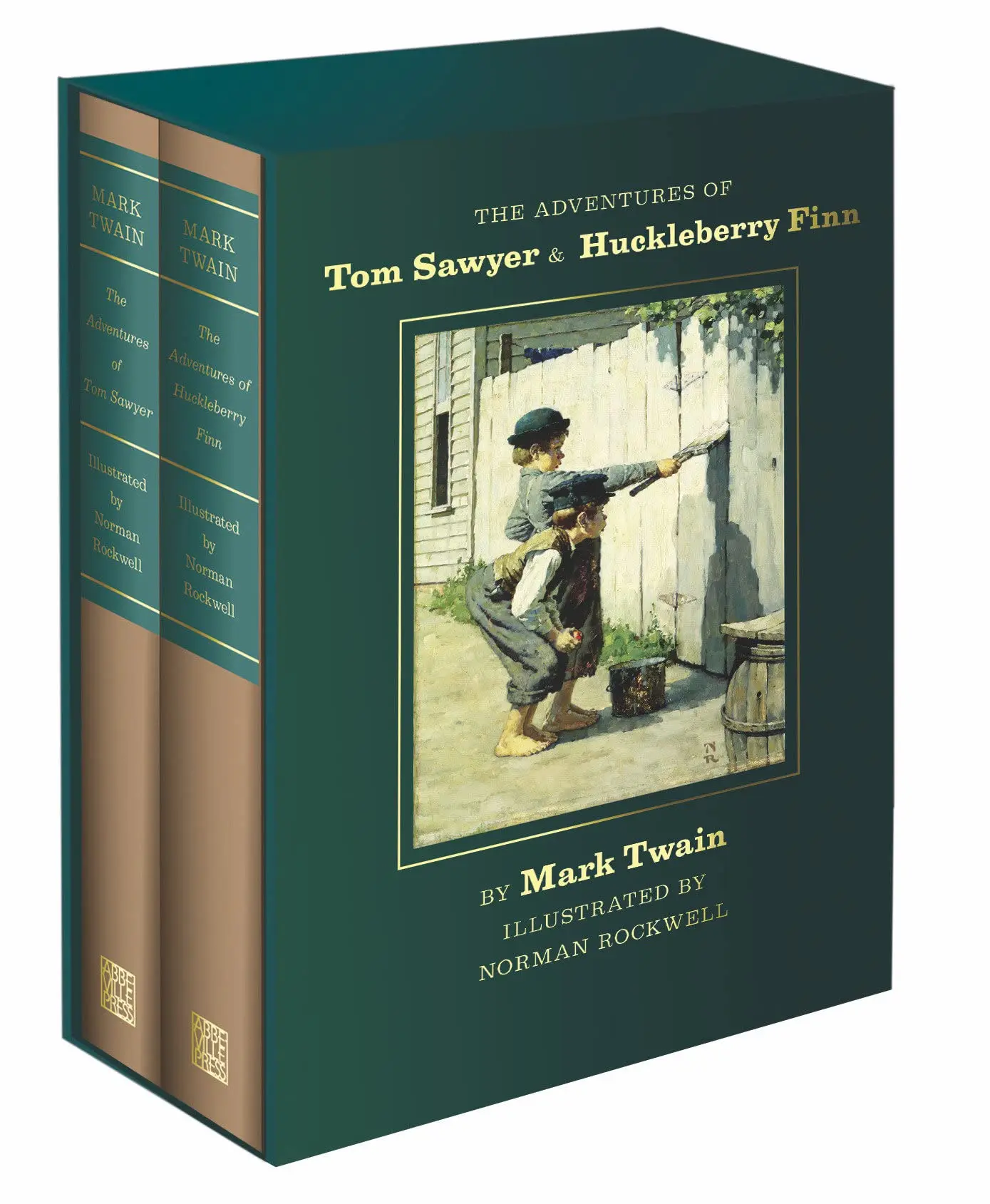 The Adventures of Tom Sawyer & Huckleberry Finn (2冊合售)
