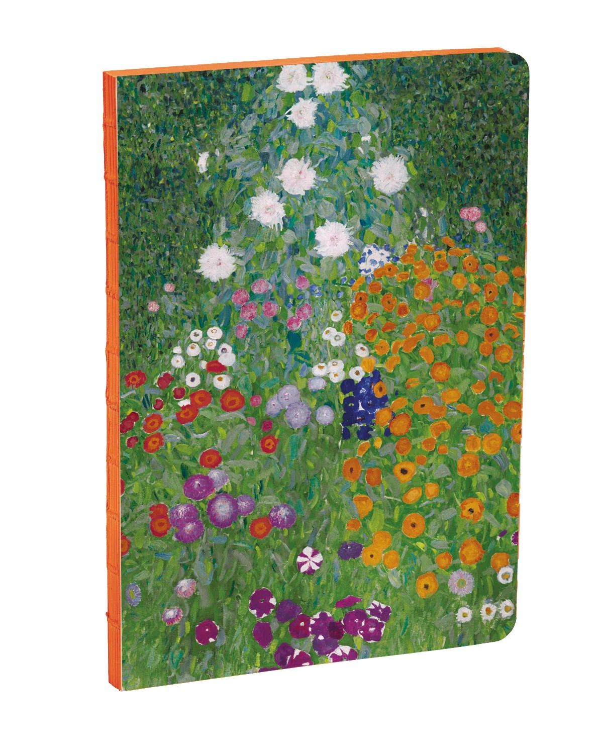 德國teNeues 筆記本/ A5/ 橫線/ Flower Garden by Gustav Klimt