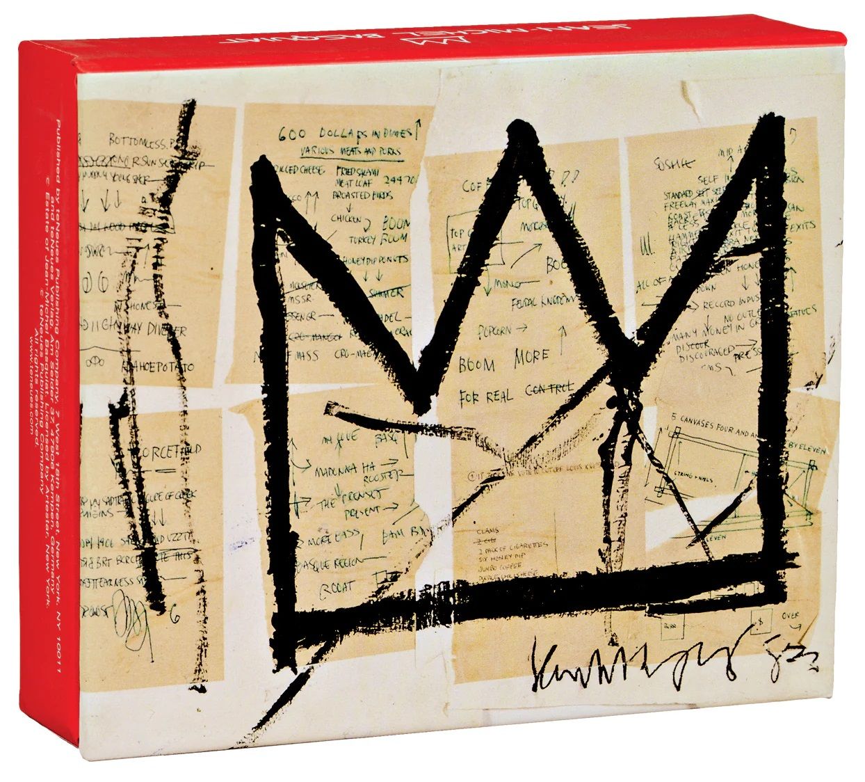 德國teNeues 盒卡/ Jean-Michel Basquiat/ 4款20入