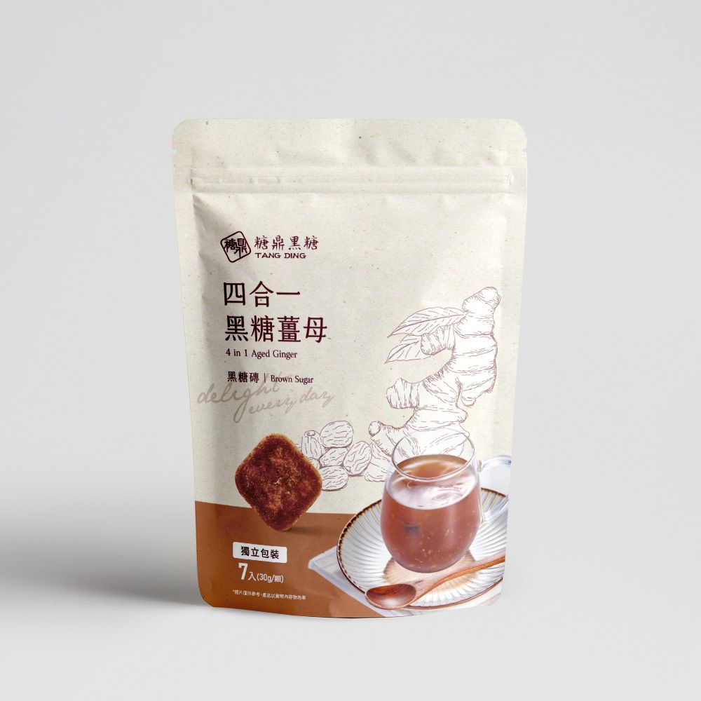 糖鼎四合一黑糖薑母/ 30gX7入