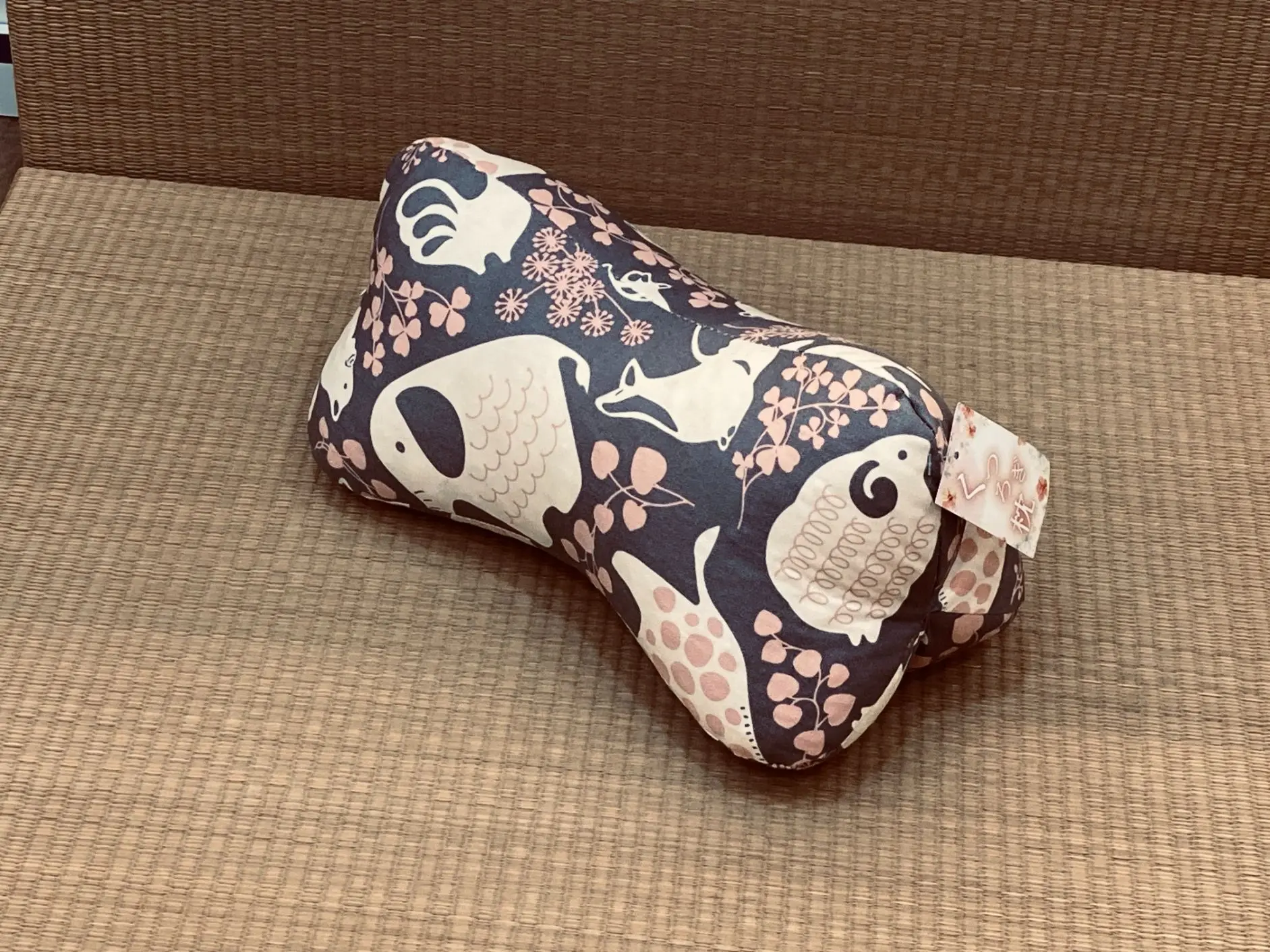 IKEHIKO 紓壓骨頭枕HoNe 動物之森 15x15x32cm