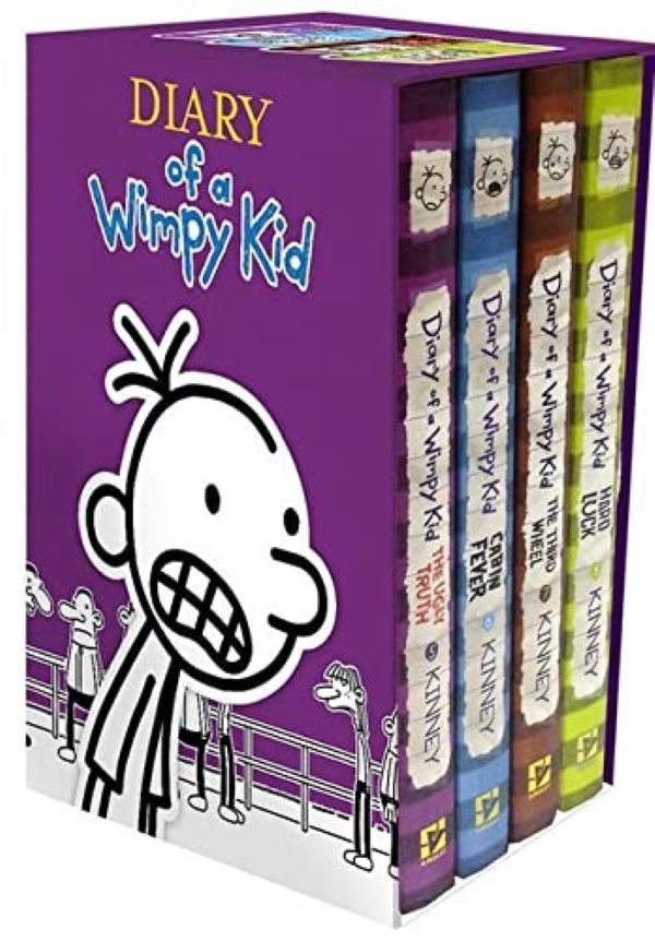 Diary of a Wimpy Kid Box of Books (5-8/4冊合售)
