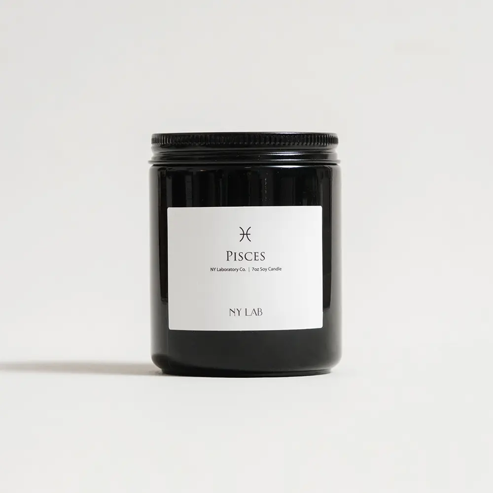 【NY LAB 紐約實驗室】紐約曼哈頓聯名款星座手工香氛蠟燭 7oz/ 雙魚座