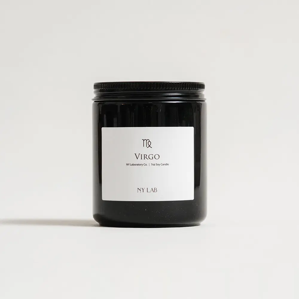 【NY LAB 紐約實驗室】紐約曼哈頓聯名款星座手工香氛蠟燭 7oz/ 處女座