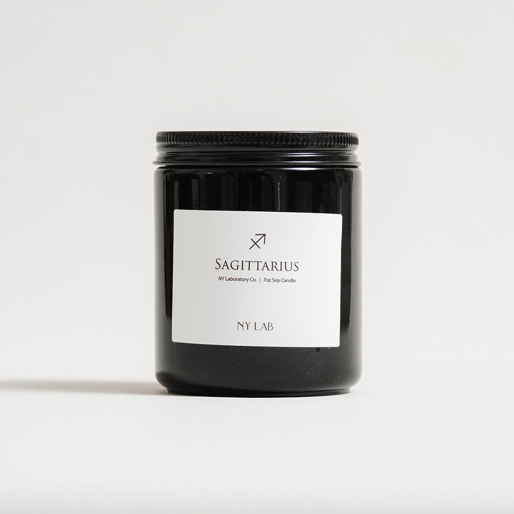 【NY LAB 紐約實驗室】紐約曼哈頓聯名款星座手工香氛蠟燭 7oz/ 射手座