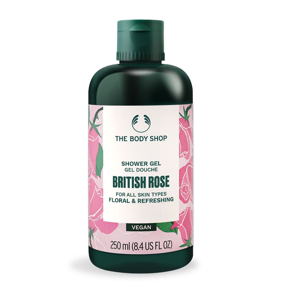 THE BODY SHOP 玫瑰嫩膚沐浴膠(250ml)-平行輸入